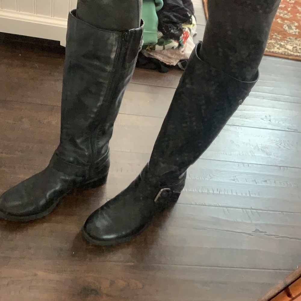 Nine West tall black boot